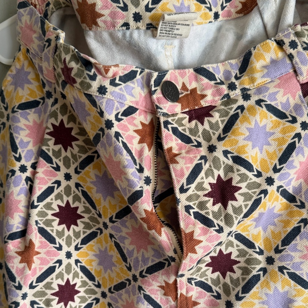 Lucy & Yak Multicolor Patterned Women Jeans